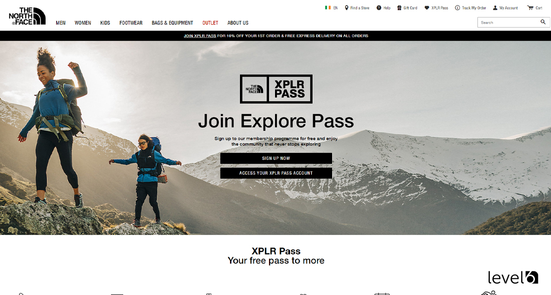 The North Face XPLR Pass