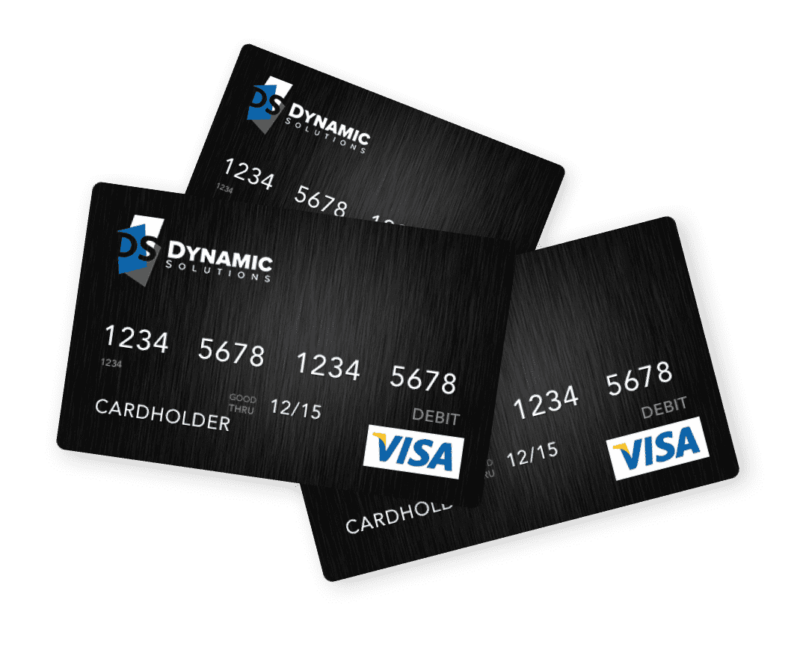 Custom Prepaid Branded and Personalized Debit Cards Level 6