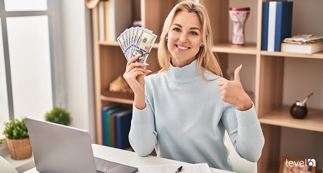 Employee Receiving Accumulated Cash