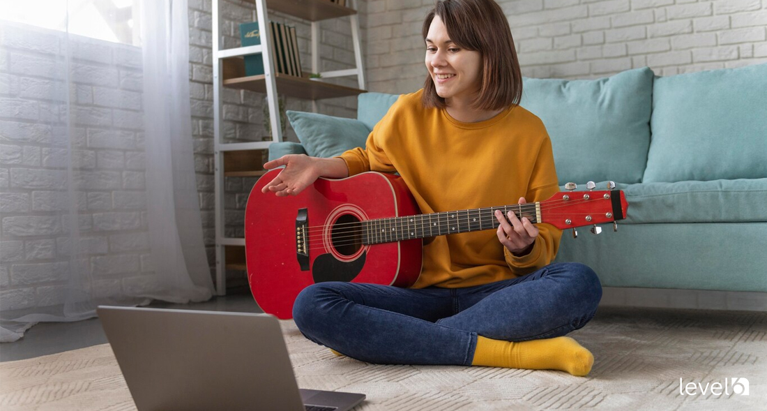 A Remote Worker Participating in a Talent Show