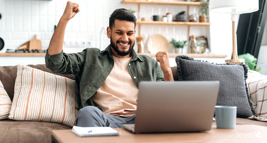 A Remote Worker Playing an Online Game