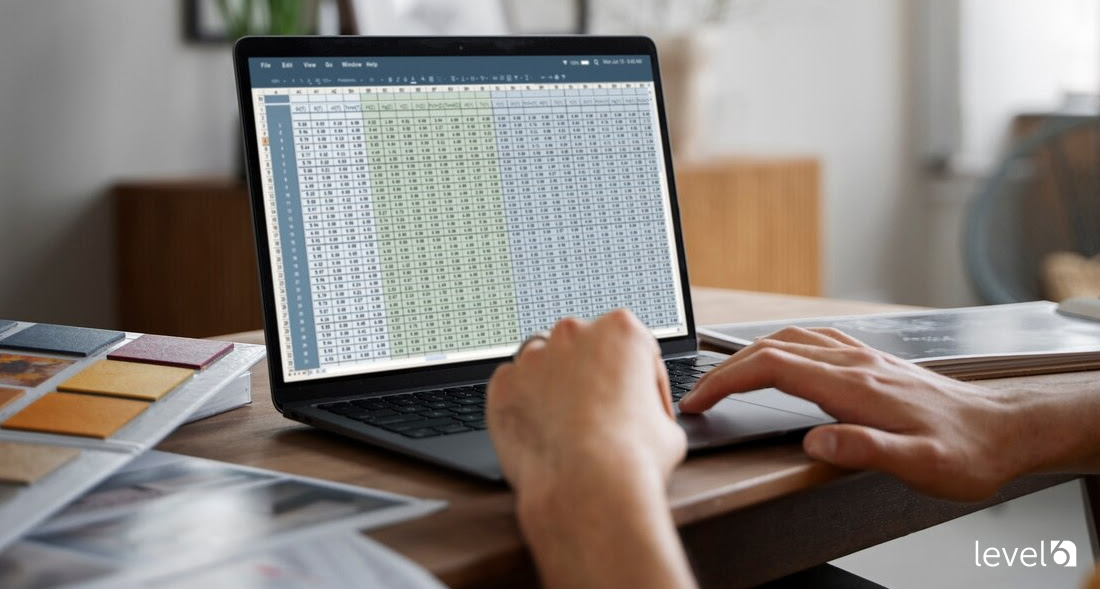 A Sales Spreadsheet