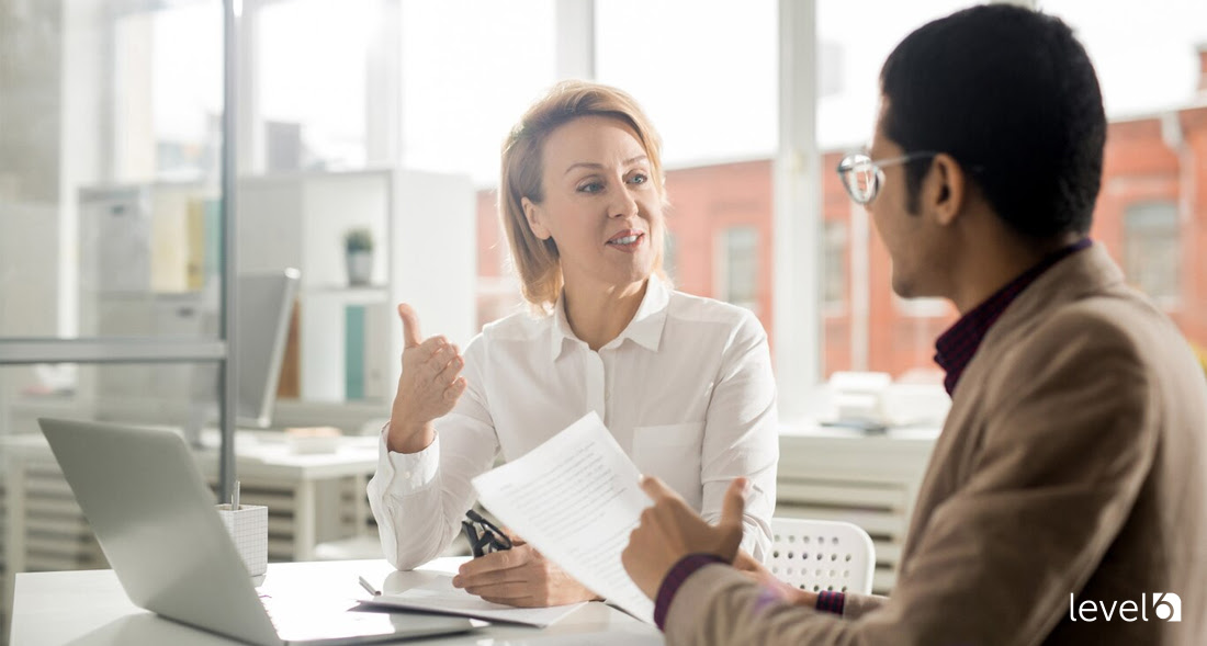 A Leader Recognizing an Employee