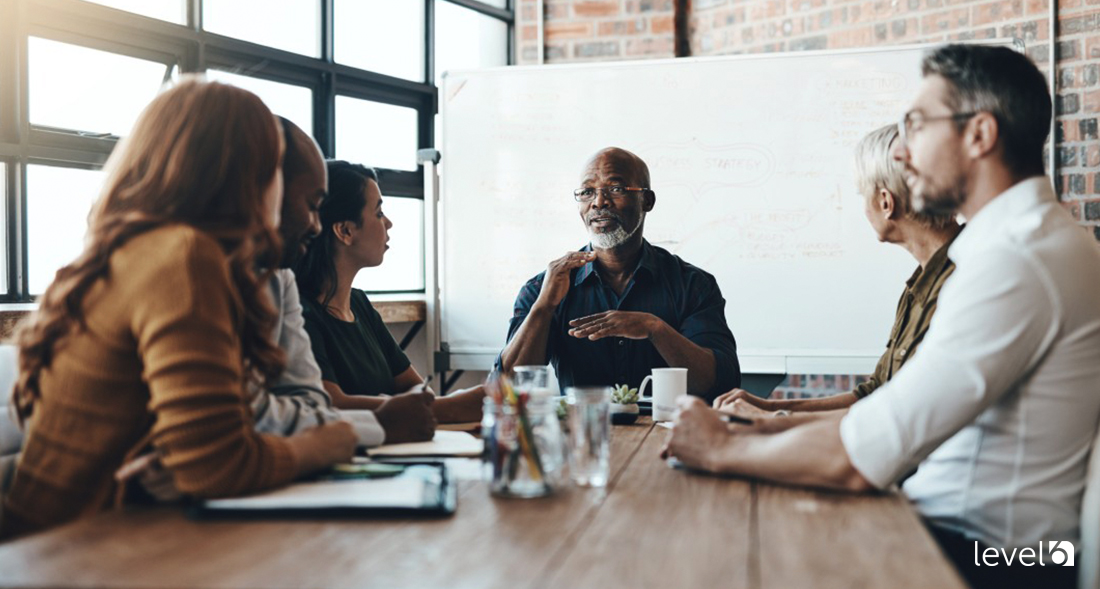 A Business Partnership Meeting