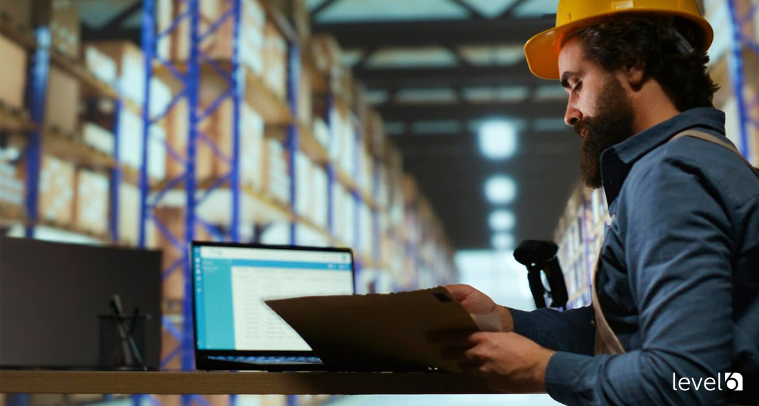 A Man Managing Orders