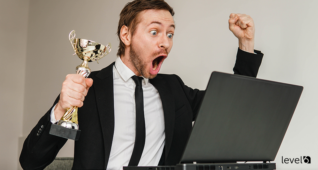 A Remote Worker Receiving an Award