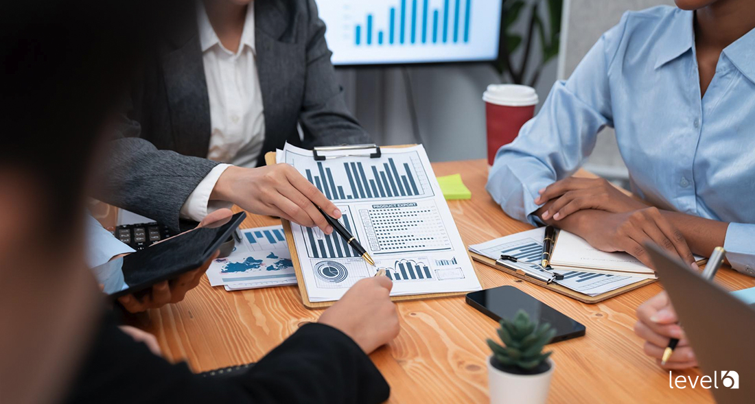 A Team Analyzing Data