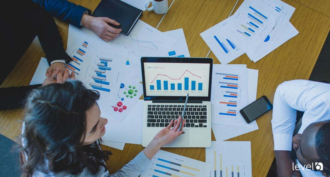 A Team Reviewing Business Data