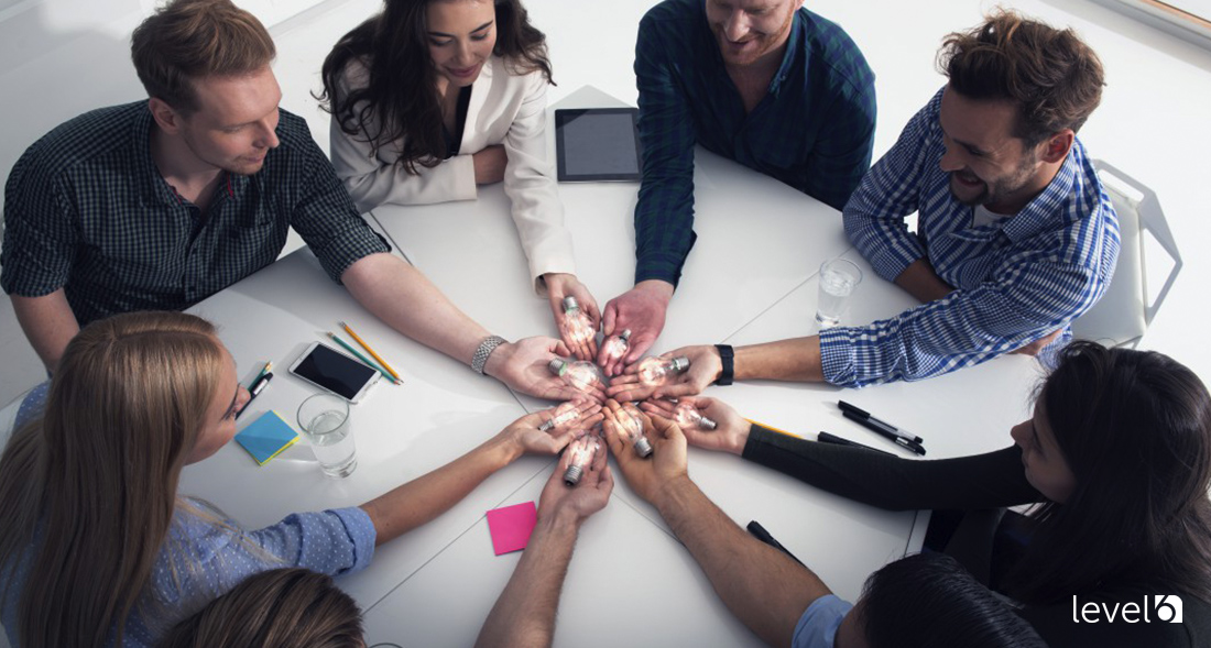 A Team Working Together