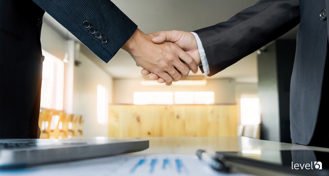 Business Partners Shaking Hands