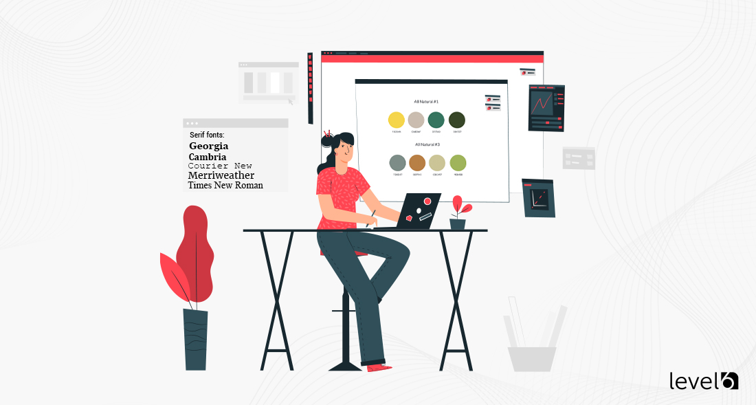 Choosing a Color Scheme and Font