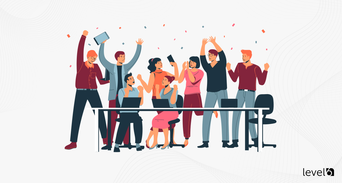 Employees Being Rewarded