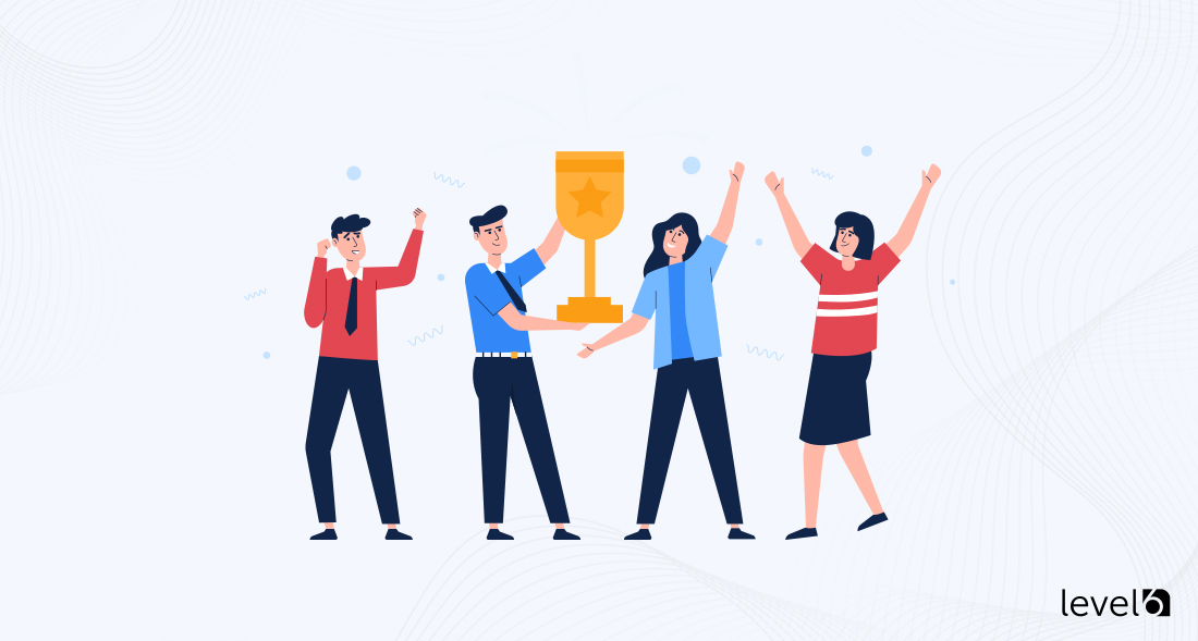 Salespeople Earning a Prize