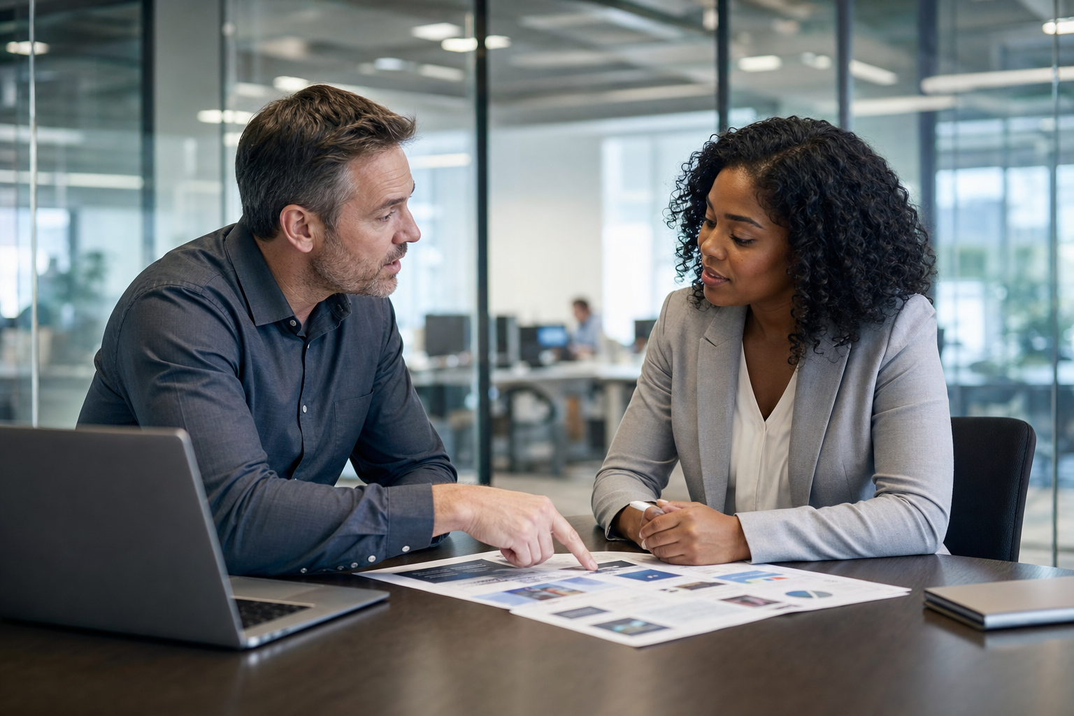 Vendor and partner reviewing MDF utilization rate and open claims